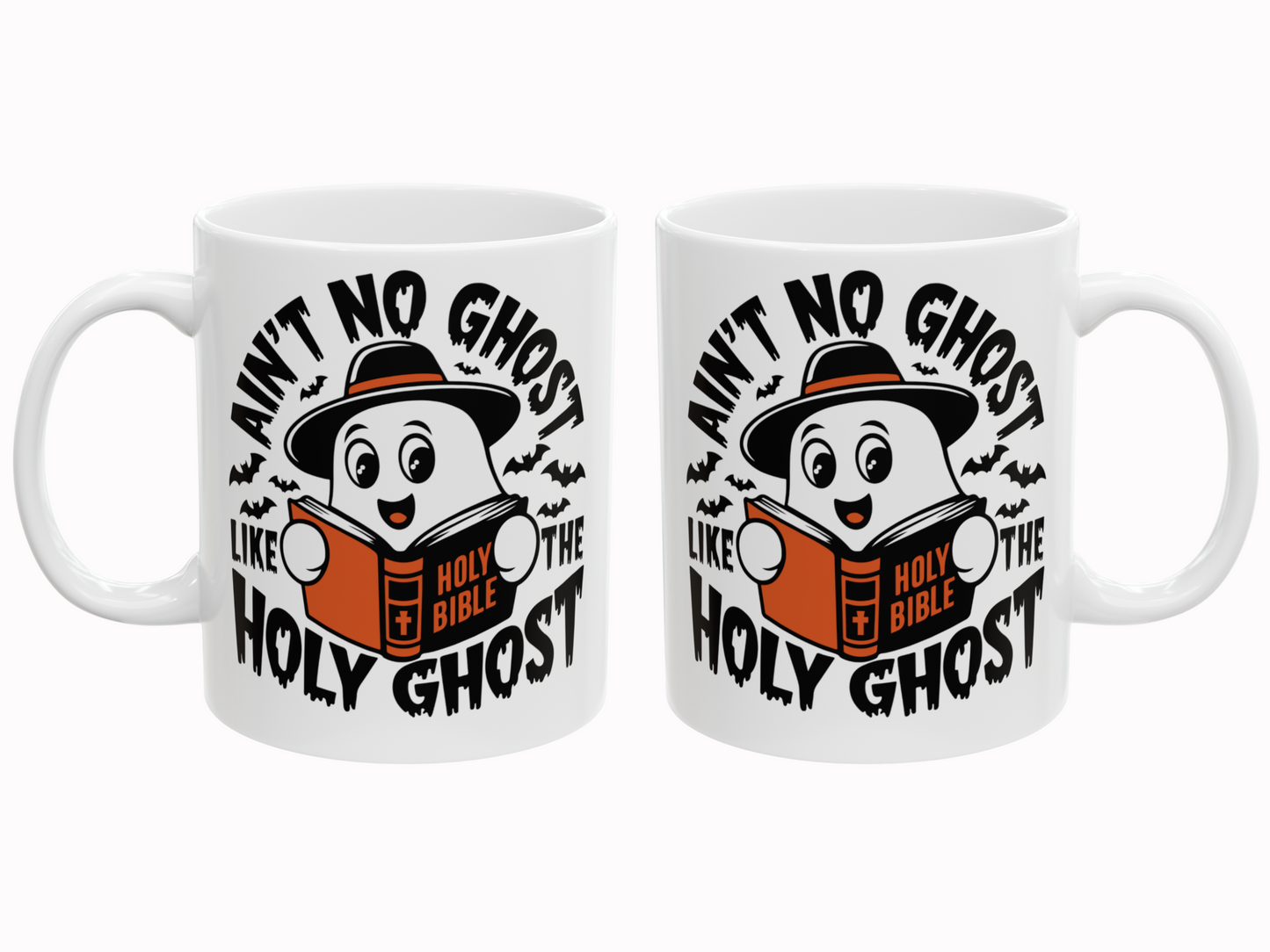 Fall Mug - Ain’t No Ghost Like the Holy Ghost - Christian Halloween