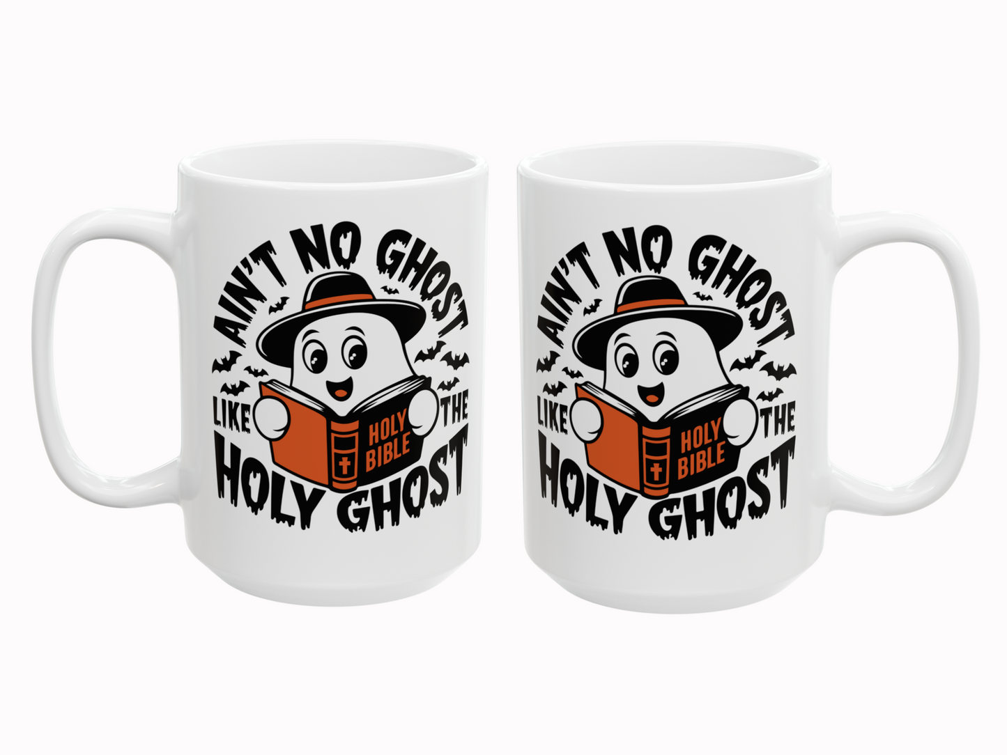 Fall Mug - Ain’t No Ghost Like the Holy Ghost - Christian Halloween